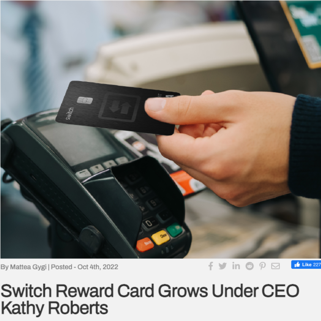 Switch Reward Card - Kathy Roberts - Kathleen Roberts - Tech Buzz Utah